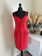 Holly Willoughby Women's Red Dress Size 12 Summer Red Dress Size 12 BNWT