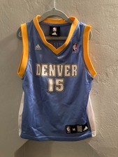 NBA Denver Nuggets Carmelo Anthony Jersey #15 Size youth Medium (5-6) adidas