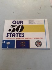 United States Of America 50 States Booklet By Disabled American Veterans C5#3