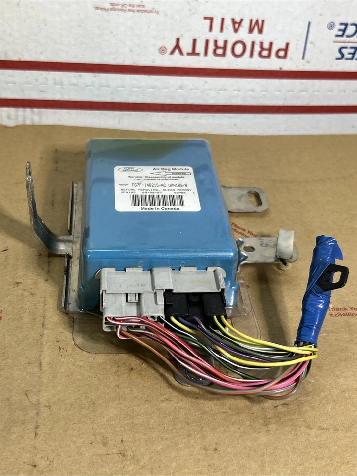 Оригинальный модуль управления ограничением 95-97 Mazda B2300 B3000 B4000 SRS F67F-14B215-AC - Изображение 3 из 4