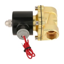 1pc PT3/4 Normally Closed Twoport Aluminum Alloy Solenoid Valve For Air Water UK