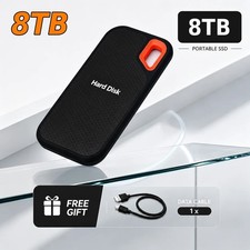 Portable External Hard Drive USB Storage Backup for Laptop PC Phone Gaming