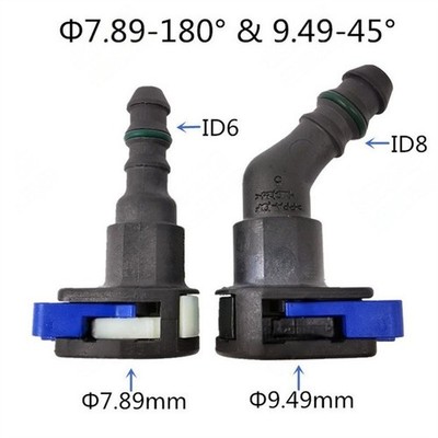 Quick Connect Kraftstoffleitungsschelle ID6 7,89mm ID8 9,49mm für BMW X3 Focus