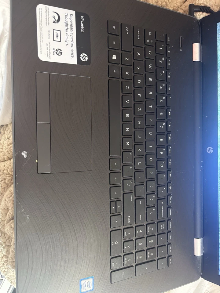 HP 17-BS067CL Desktop Computer Intel Core I7-7500U 2.70GHz, 256GB, 12GB RAM - Image 2 of 4