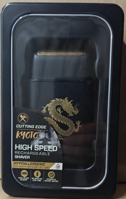 Cutting Edge KYOTO Dragon PRO high Speed Rechargeable Shaver Hypoallergenic NEW