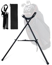 Big Teeth Golf Bag Stand Attachment, Lightweight Updated Attachable Stand for...