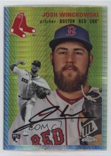 2023 Topps Chrome Platinum Anniversary Prism Refractor Josh Winckowski #19 0hk3
