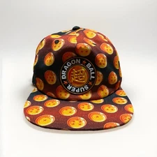 DRAGON BALL Z Anime Super Ball Logo All Over Print SNAPBACK HAT Cap 
