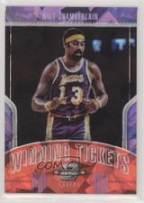 2018 Contenders Optic Winning Tickets Red Cracked Ice Prizm Wilt Chamberlain i5q