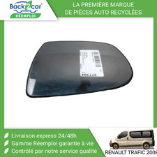 Glace de rétroviseur Renault TRAFIC