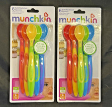 Munchkin 6 Soft-Tip Infant Spoons 3 Months Pack of 2 