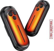 Rechargeable Hand Warmers 2 Pack, 6000mAh Electric Hand Warmer Rechargeable
