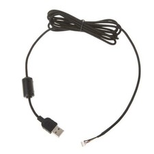 2.2m Mouse Mice USB Nylon Braided Cable Line Wire For Logitech G500 G500S Parts