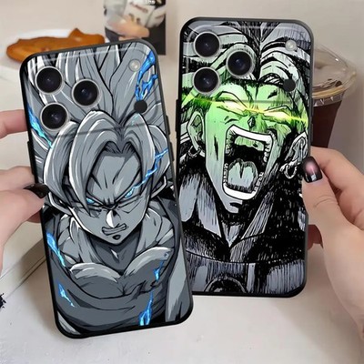 Dragon Ball Goku Broly iPhone Case 17 16 15 14 13 12 11 Pro Max Cover