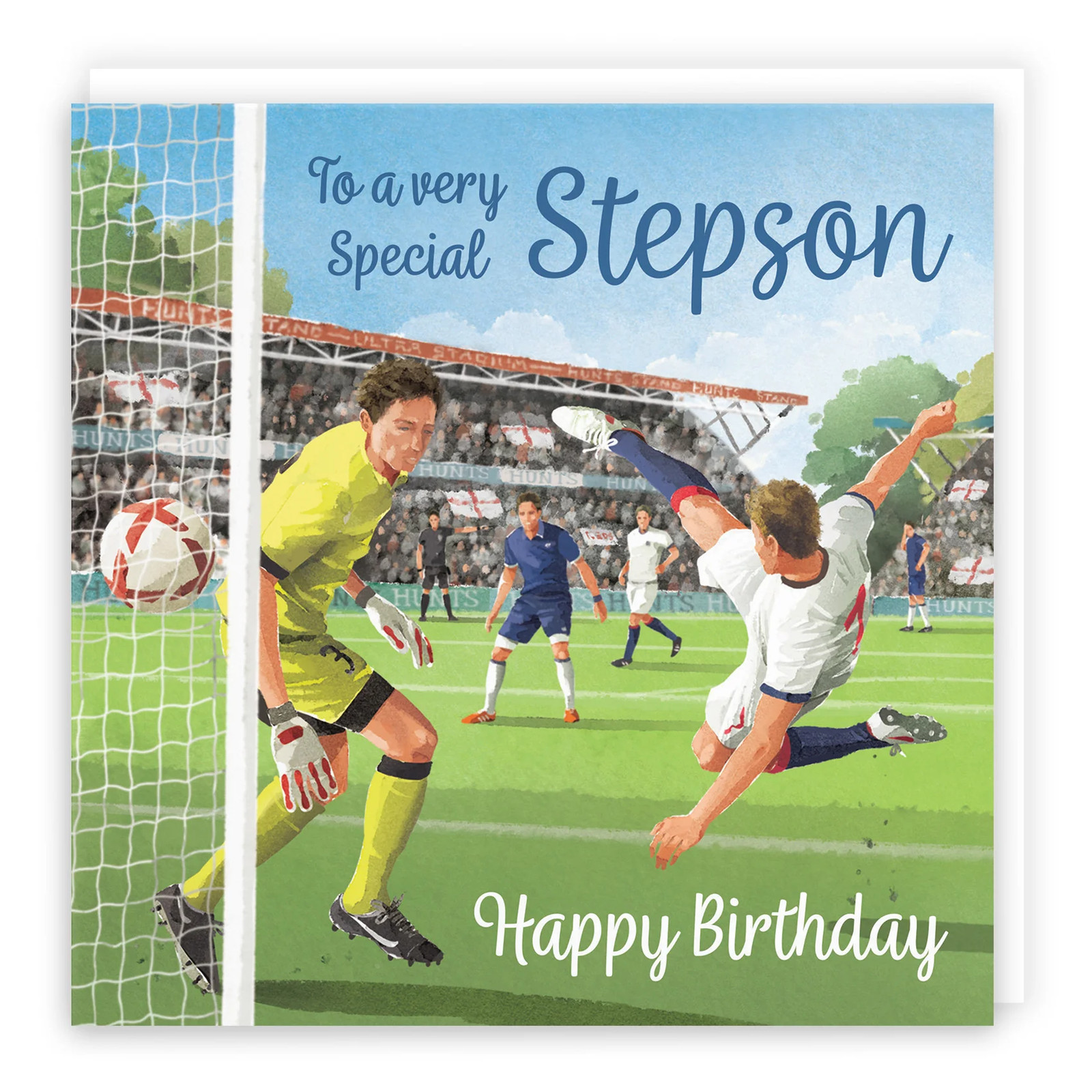 Stepson Football Birthday Card Milo's Gallery