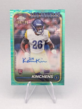 2024 Topps Chrome Aqua Pulsar #RA-KKI Kamren Kinchens RC AUTO /199