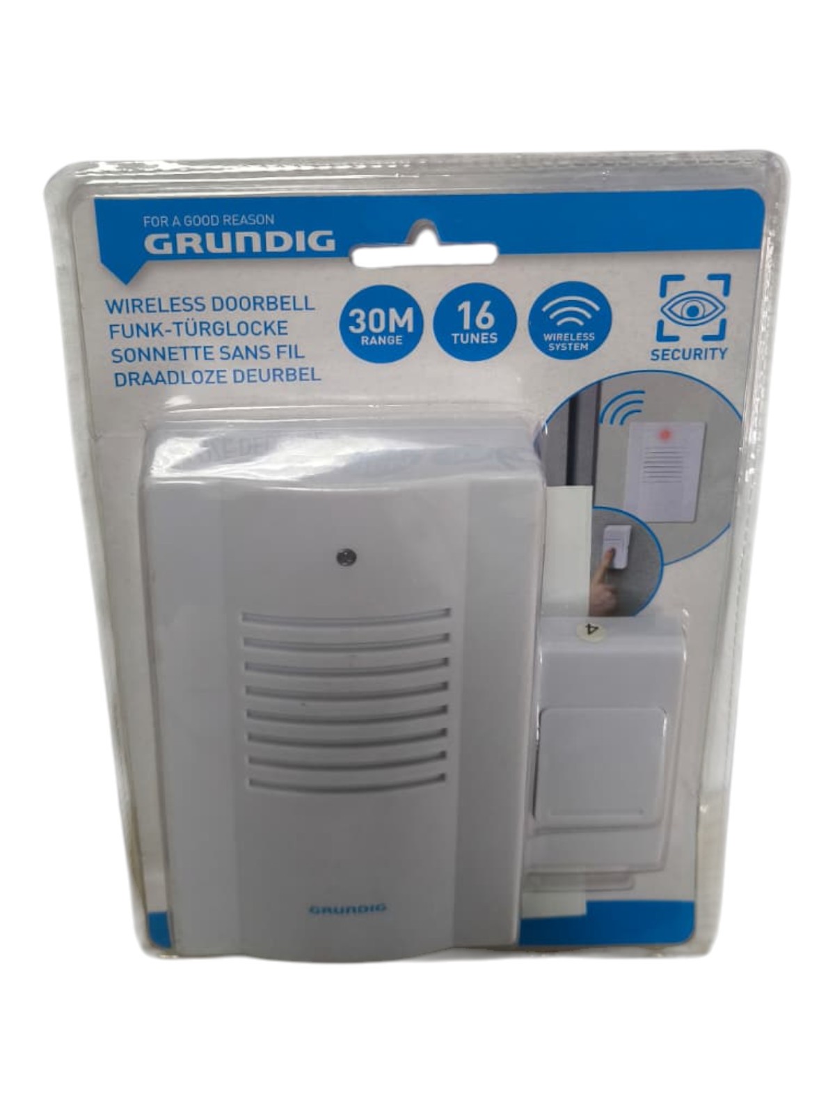 Grundig Wireless Doorbell - Funktürklingel 30m Reichweite