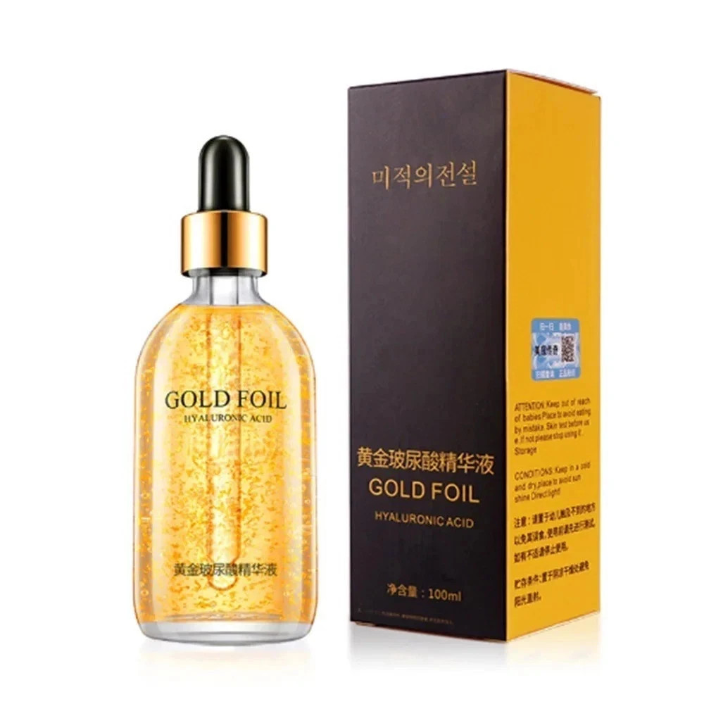 24k Face Serum 100ml-Gold-Collagen-Hyaluronic Acid Nicotinamide-Anti Age/Wrinkle