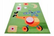 Kinderteppich 80x150 Bunt Weich Oeko-tex Standard 100