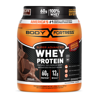 Whey Protein Powder Chocolate 60g Protein 1.78 LB
