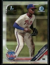 2019 Bowman Draft #BDC-41 Jamari Baylor Chrome Refractor