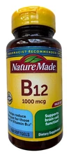 Nature Made Vitamin B12 Softgels - 1000 mcg - 150 Count - Ex: 12/25