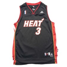 Miami Heat Dwyane Wade Adidas Youth Jersey L 14-16