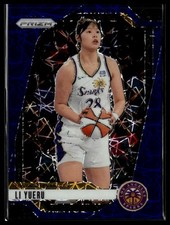2024 Panini Prizm WNBA #23 Li Yueru Blue Velocity Prizms
