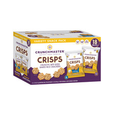 Paquete de Snack Variedad Crunchmaster, 18 ct.