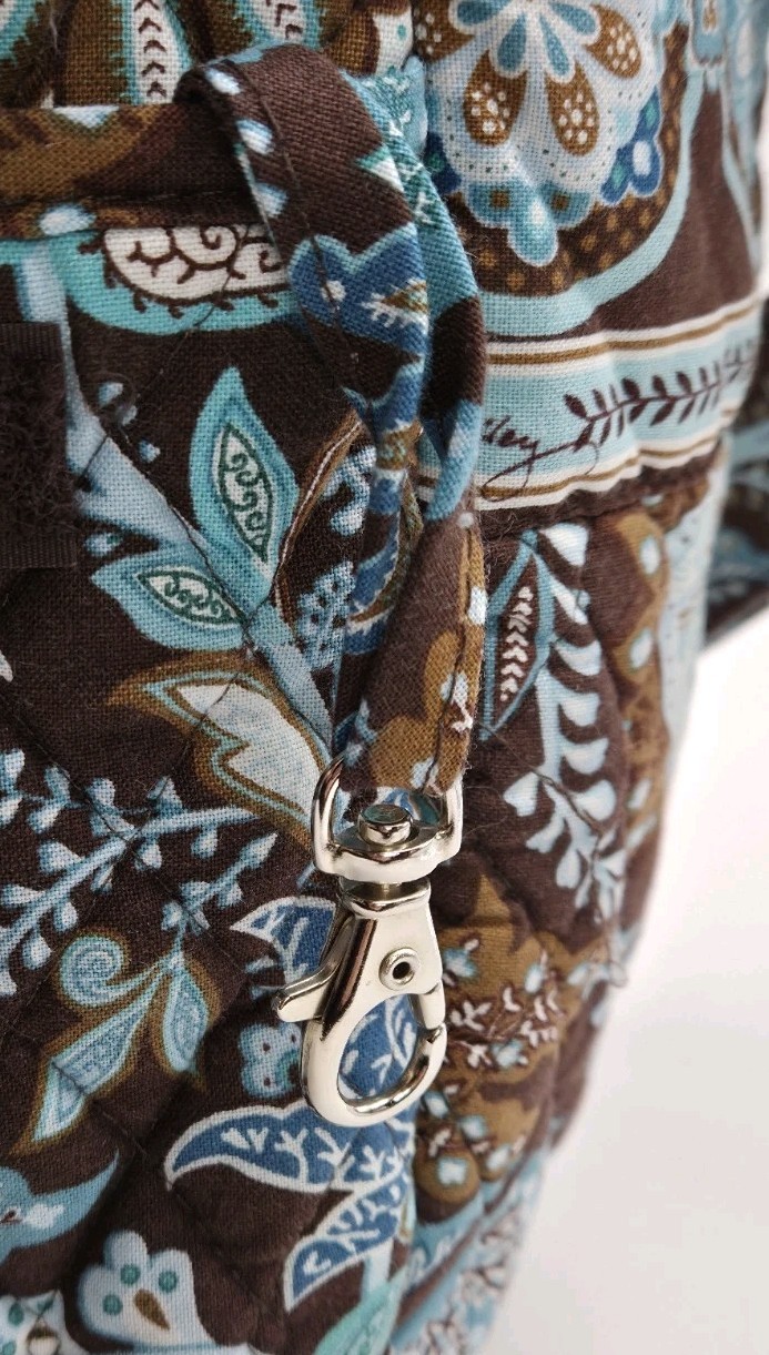 Vera Bradley Java Blue Cargo Sling Crossbody Purs… - image 8