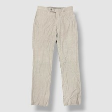 Calvin Klein Men's Gray X Slim-Fit Wool Stretch Suit Pants Size 30W 30L