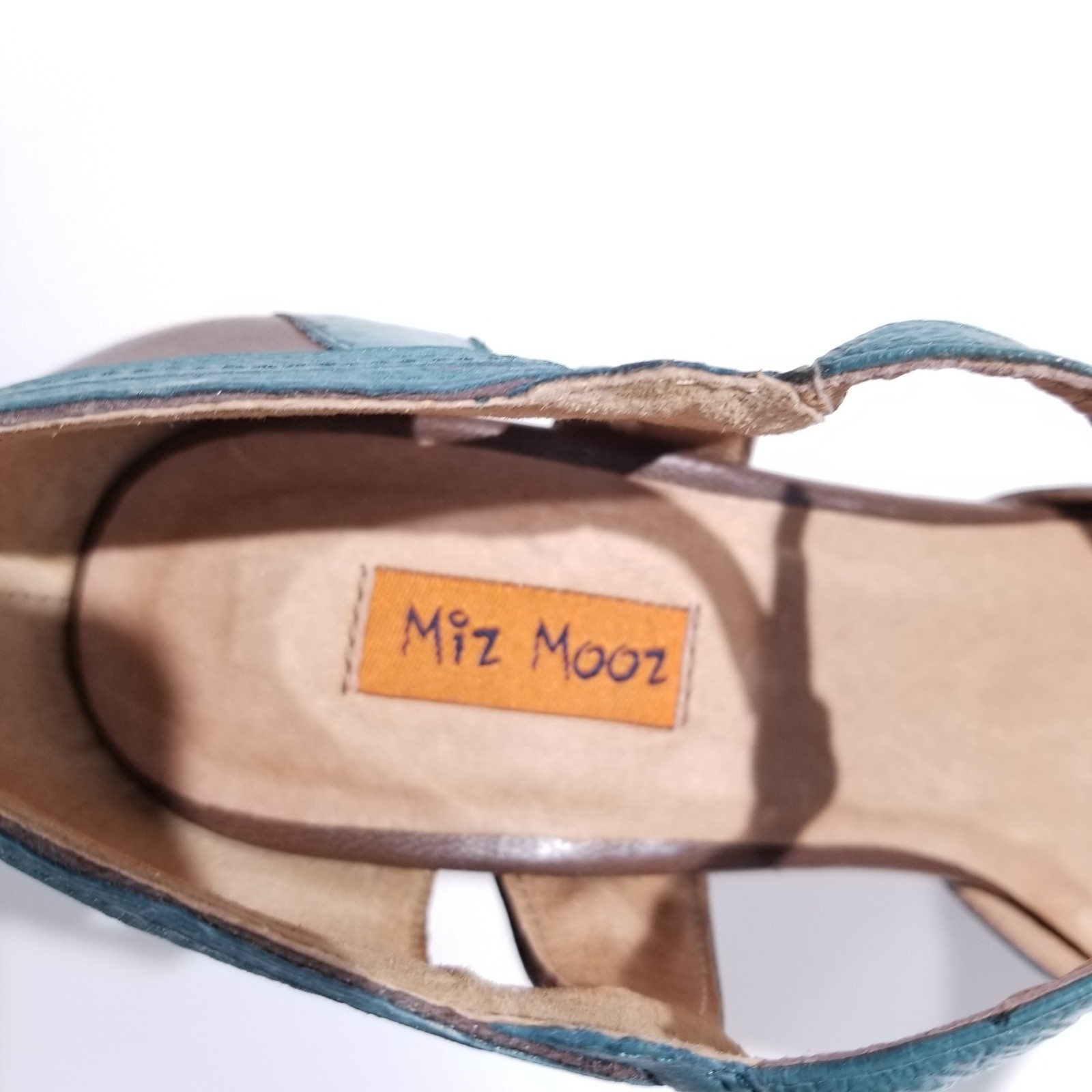 Miz Mooz Shoes Women 7.5 Eloy Mary Jane Block Heel Pinup Rockabilly Retro 50's