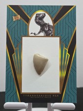 TYRANNOSAURUS REX 2023 Pieces Of The Past One Time DINOSAUR TOOTH FOSSIL RELIC