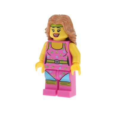1x Lego Minifiguren Serie 5 Fitness Trainerin 8805 973pb0941c01 col074