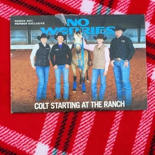 Clinton Anderson No Worries Club DVD Colt Starting At The Ranch Horse Training