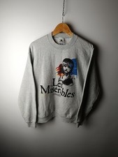 Vintage Les Miserables Crewneck Sweatshirt 80s 1986 size M