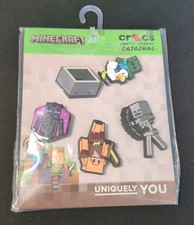 Crocs Uniquely You Jibbitz Charms Minecraft 5 pack
