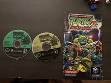 Konami TMNT 2: Battle Nexus Nintendo GameCube Disc And Manual Only