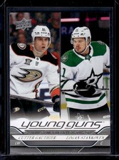 2024-25 Upper Deck #250 Young Guns Checklist (Gauthier / Stankoven)