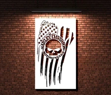 Harley Davidson Stencil Template Reusable Mylar Stencil for Paint #18