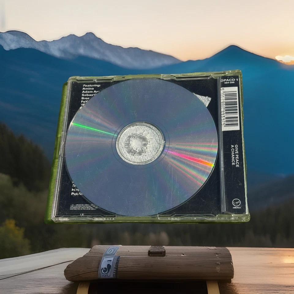 PEACE CHOIR "GIVE PEACE A CHANCE" PETER GABRIEL CYNDI LAUPER YOKO ONO* GPACD1 Foto 2 de 3