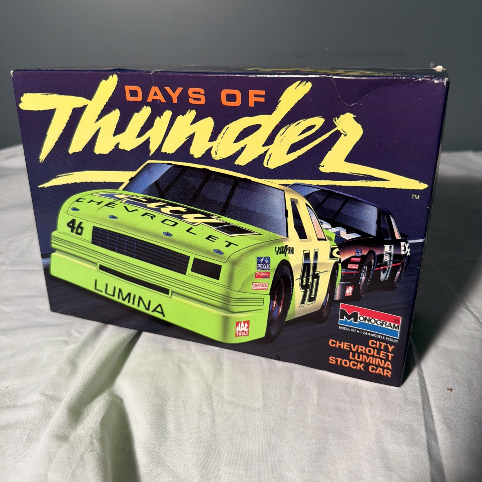 Monogram Days of Thunder Lumina NASCAR Stock Car Model Kit 1