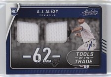 2022 Panini Absolute Tools of the Trade 2 Swatch Retail 73/99 AJ Alexy 19kh