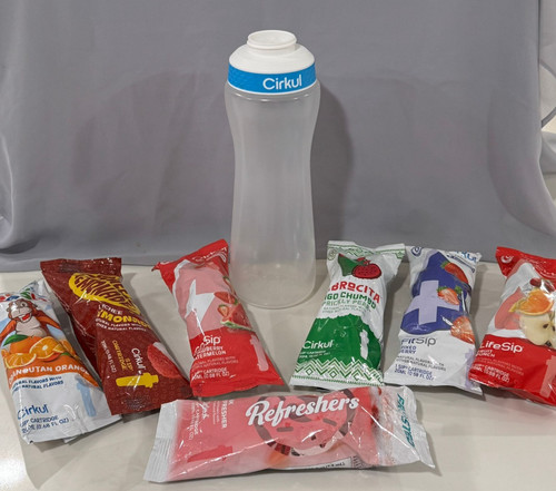 + 3 Flavor Sips, Mixed Berry, Fruit Punch, Orange