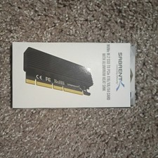 Sabrent NVMe M.2 to PCIe X16/X8/X4 Adapter with Aluminum Heat Sink EC-PCIE 