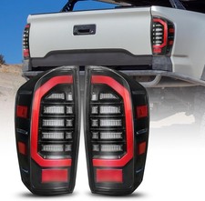 2023 Upgraded Toyota Tacoma LED Tail Light Assembly with Transparent Housing....
