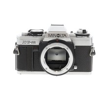 Minolta XG-M 35mm Film SLR Camera Body, Chrome - Body Only