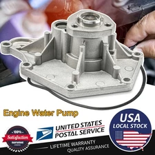 1x Aluminum Engine Water Pump and Gasket For Audi A4 A6 Quattro Q5 Q7 VW Touareg