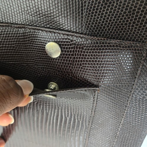 Ralph Lauren Pebbled Leather Clutch Bag - Picture 7 of 15