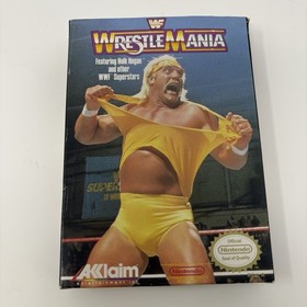 Acclaim WWF WrestleMania Nintendo NES Juego de Lucha Multijugador con Caja Original